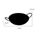 Ver imagem 2 de Frigideira WOK Antiaderente 30 cm com Asa Cromada ABC
