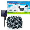 Ver imagem 1 de Pisca Fio de Leds Solar 500 Lâmpadas Externa Decoração 50m