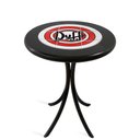 Ver imagem 2 de Conjunto Mesa Madeira Azulejo 60cm - Bistrô Fixa 78cm + 4 Cadeiras 43 - Preta - Duff