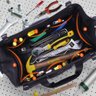 Bolsa Ferramentas Maleta Fundo de Borracha Mala Profissional Reforcada 14 Bolsos Eletricista - 7