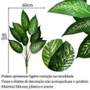 Ver imagem 2 de 1 Folhagem Artificial Comigo Ninguém Pode Arbusto Realista Decoração Premium Enfeite de Alto Padrão