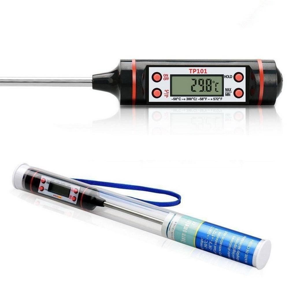 Termometro de Cozinha Digital Multi-funções Mede de -50 Ate 300 Graus