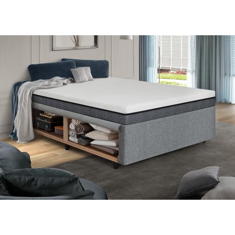 Cama Smartbox Queen Size Serenelife - Tecido Alpha 56