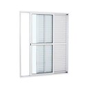 Ver imagem 1 de Porta Balcão 3 Fls 2,10x1,20 Alumínio Branco C/fechadura