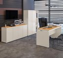 Ver imagem 1 de Conjunto de Escritório Office 3 Peças Mesa Balcão Armário Oslo