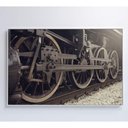 Ver imagem 6 de Quadro Rodas Trem 120x80 Cm Adesivo Fotográfico