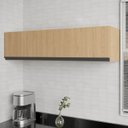 Ver imagem 1 de Armário Aéreo Planejado Porta Basculante 120cm Nara CabeCasa MadeiraOriginals Marrom/Avena