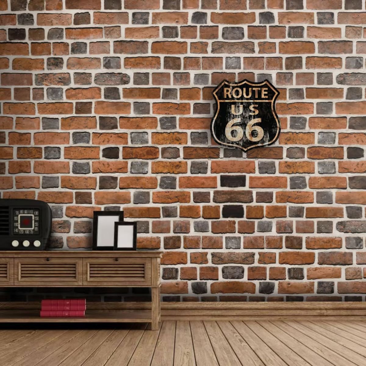 Placa Quadro Decoração Us Route 66 Trânsito Vintage Rota:route 66 - 4