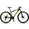 Bicicleta 29 Raider Z3x Pro 21v Preto+amarelo - 1