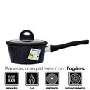 Ver imagem 2 de Panela Antiaderente de Indução 16cm Viena Full Black - Casambiente