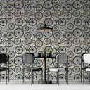 Ver imagem 1 de Papel de Parede Casual Bicicletaria Gh Papel de Parede 3,3m