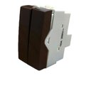 Ver imagem 3 de Tomada Embutir Móvel Mdf Madeira 3 Pinos 10a Marrom + Interruptor Duplo Sleek