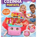 Ver imagem 2 de Brinquedo Conjunto Cozinha de Plástico com Acessórios Maleta Ônibus e Food Truck