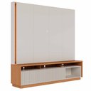 Ver imagem 7 de Sala de Estar Mesa com Estante Reno Off White Matte Freijo