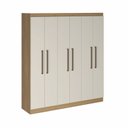 Ver imagem 3 de Guarda Roupas 6 Portas 180cm Teseu Soluzione Móveis