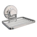 Ver imagem 1 de Saboneteira Porta Sabonete com Ventosa Faciliti Suporte de Parede para Banheiro Cromado