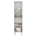 Ver imagem 4 de Armário Multiuso com Prateleiras MDP 45cm Branco