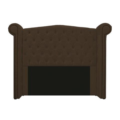Cabeceira Madrid 160 cm Suede Marrom