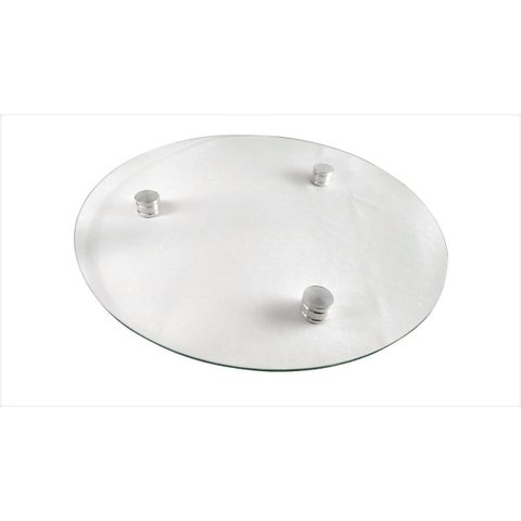 Boleira Petisqueira Vidro Redondo 28cm