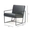 Ver imagem 7 de Poltrona Industrial, Decorativa, Sala e Recepção - Poltrona Flow - Kit 2