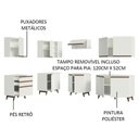 Ver imagem 4 de Cozinha Completa de Canto com Armário e Balcão Branco Reims