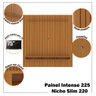 Painel Ripado para Tv até 75 Polegadas Intense com Nicho 229cm - 9