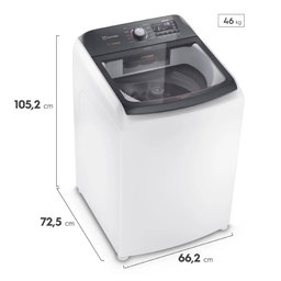 Máquina de Lavar 15kg Electrolux Premium Care com Cesto Inox Jeteclean - Lec15 - 5