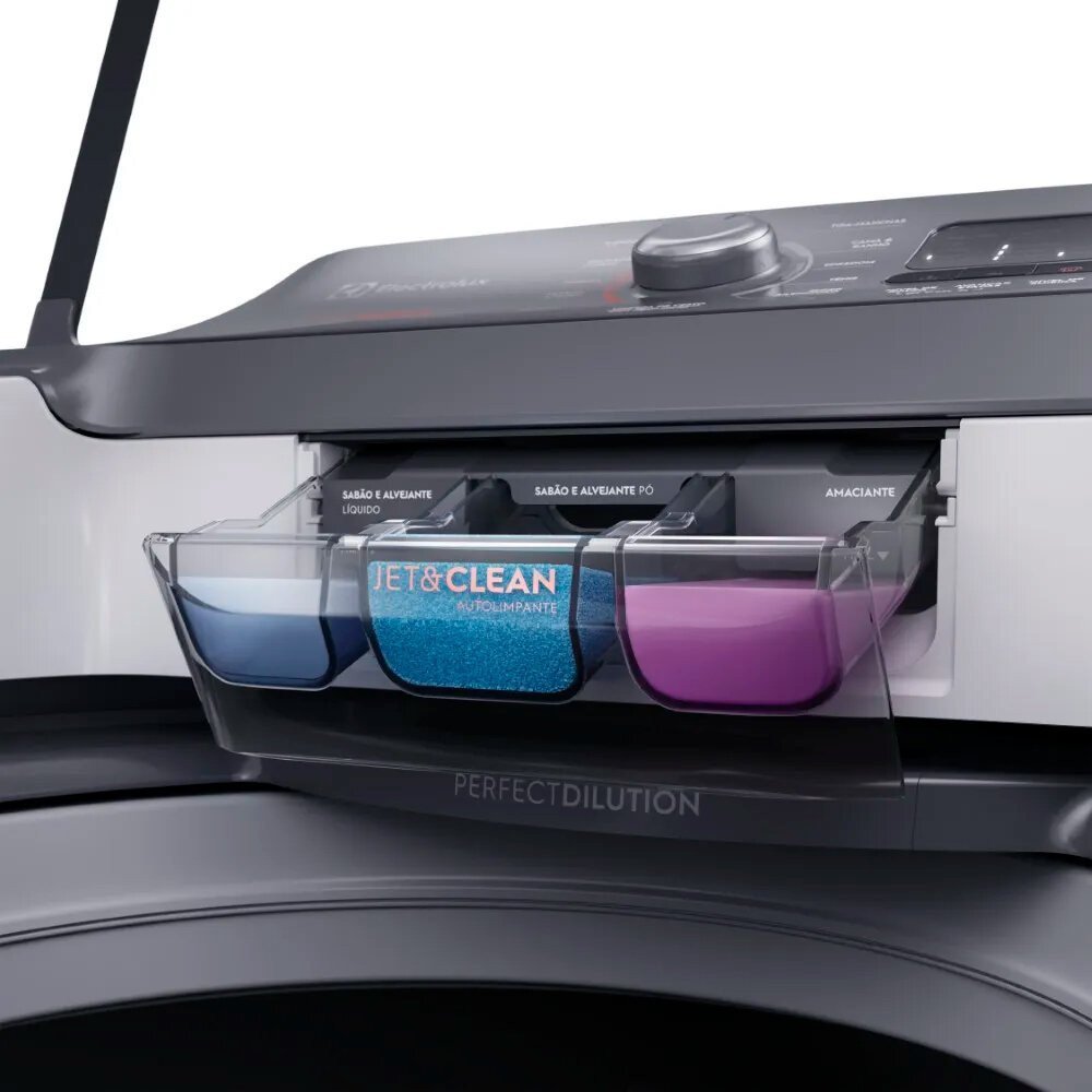 Máquina de Lavar 15kg Electrolux Premium Care com Cesto Inox Jeteclean - Lec15 - 9