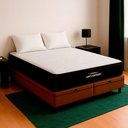Ver imagem 1 de Cama Box Baú Queen Marrom e Colchão Orthopedic D33 Vstore