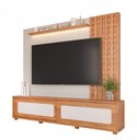 Ver imagem 3 de Estante Ripado para TV até 85 Polegadas 100% MDF 228CMX212,5cm Muxarabi Marrocos Yescasa