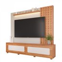Ver imagem 2 de Estante para TV e Home Theater Ripado para TV até 85 Polegadas 100% MDF 228cmx212,5cm Muxarabi Marrocos