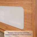 Ver imagem 6 de Estante Ripado para TV até 85 Polegadas 100% MDF 228CMX212,5cm Muxarabi Marrocos Yescasa