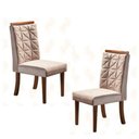 Ver imagem 1 de Cadeiras para Mesa de Jantar Estofada - Verona - Art Salas