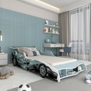 Ver imagem 1 de Cama Infantil Carro F1 090 Azul - Gelius