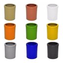 Ver imagem 2 de 04 Un. Lixeira em Plástico com Aro 12 Litros Home ou Office Cor:preto