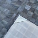 Ver imagem 3 de Tapete De Couro cinza tingido 3,00x4,00 com borda pç 10x10cm