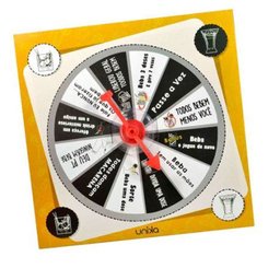 Jogo Roleta Drinks com 4 Shots - 2 Jogo Roleta Drinks com 4 Shots - 2