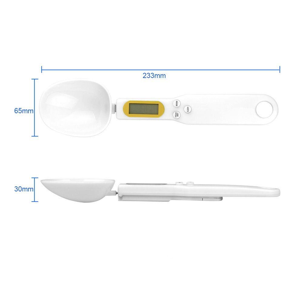 Colher Medida Balança Digital Eletrônica Cozinha até 300g - 10