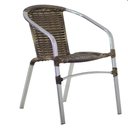 Ver imagem 4 de Kit 4 Cadeiras Floripa e Mesa Tampo Tramado com 2 Espreguiçadeiras Catar e Mesa Piscina, Jardim, Var