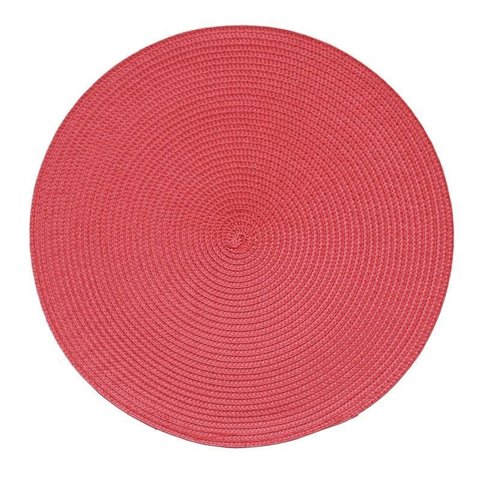 Lugar Americano Lyor de Fresno Espiral Vermelho 38cm
