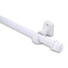Kit Varão 4 Metros Para Cortina 28 Mm Simples Branco - 1