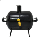 Ver imagem 3 de Churrasqueira Bafo Pequena Móvel com Grelha para Churrasco