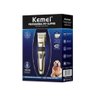 MAQUINA DE TOSA S FIO PROFISSIONAL PETS CLIPPER KEMEI KM-1053 - DOURADO - 2