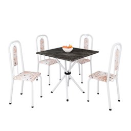 Conjunto Sala de Jantar com 4 Cadeiras Lívia - 2