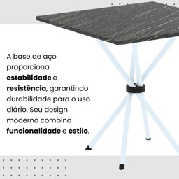 Conjunto Sala de Jantar com 4 Cadeiras Lívia - 11