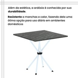 Conjunto Sala de Jantar com 4 Cadeiras Lívia - 10