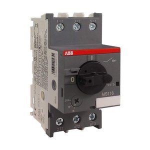Disjuntor Motor 16A - 20A 690VCA ABB MS116-20