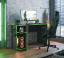 Ver imagem 1 de Mesa P/ Escritório e Gamer - Palladium Decor Verde