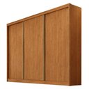 Ver imagem 1 de Guarda Roupa Casal Lôgan Plus 3 Portas 6 Gavetas Cinamomo - Novo Horizonte