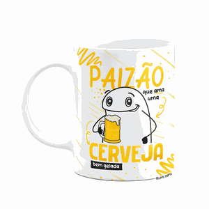 Caneca Flork Dia Dos Pais - Paizão, que Ama Cerveja Gelada